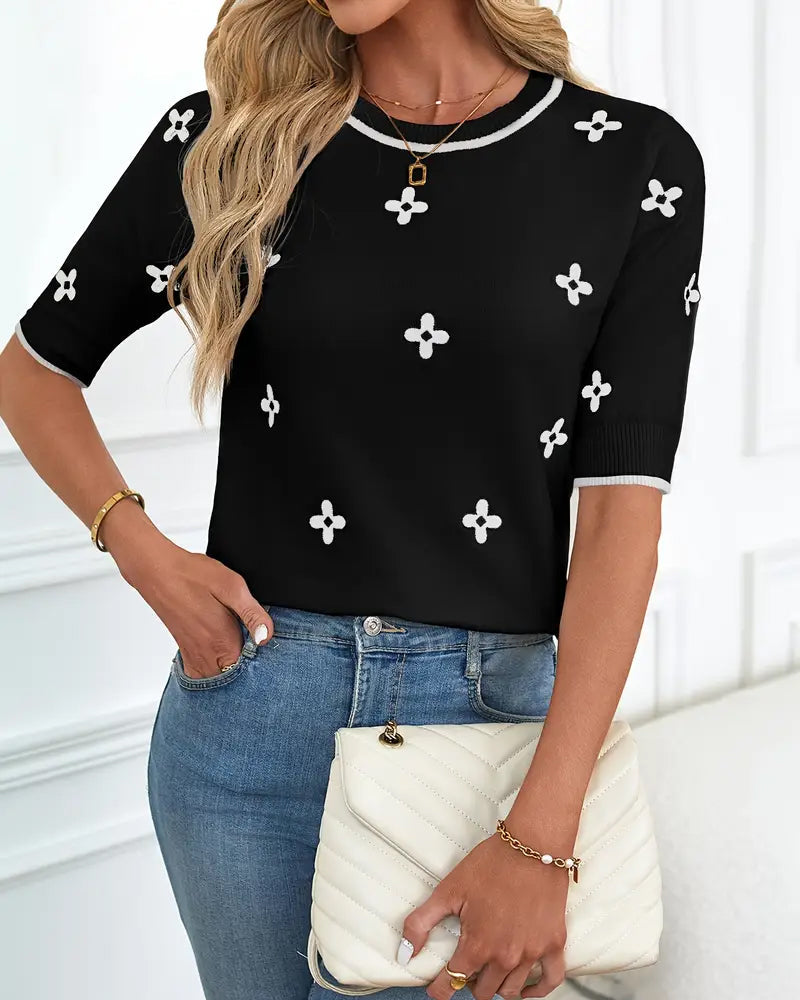 NOVA | Short-sleeved Shirt with Print