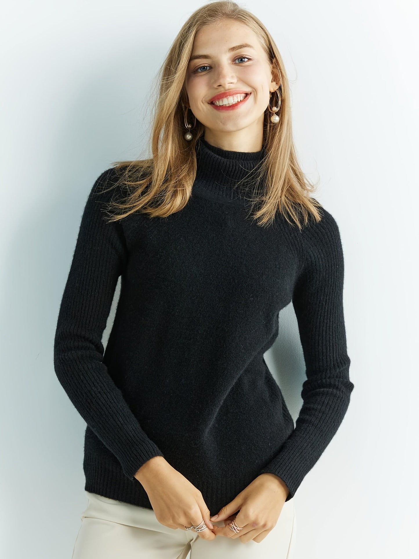 Ronja Sweater in Merino Wool – Luxurious Knitted Women's Sweater
