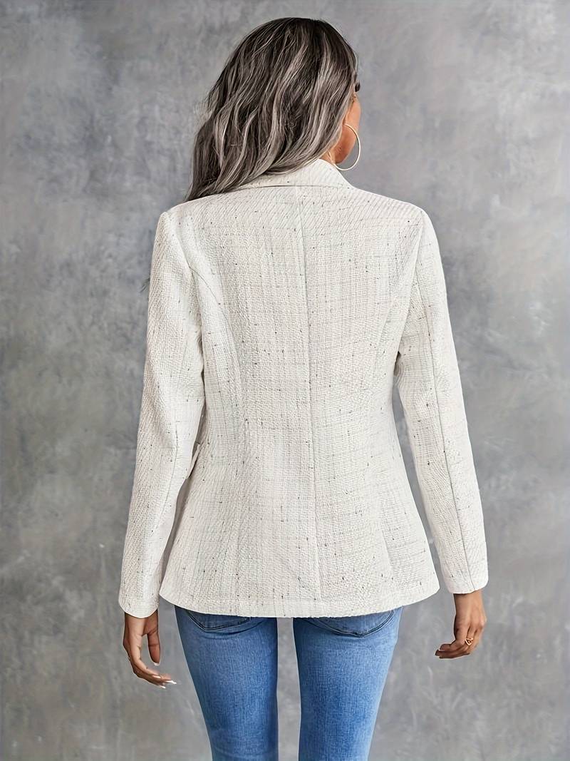 Alnora – Professional Double-Breasted Blazer with Tailored Fit and Lapels