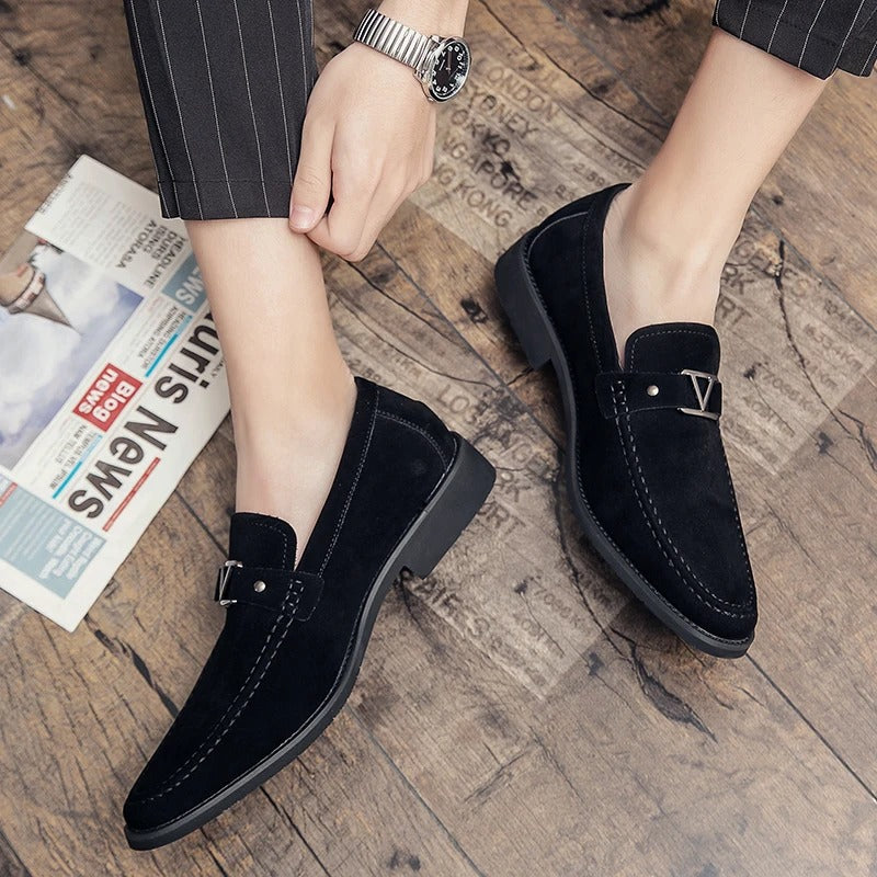 VITTORIO™ | Men's loafers in suede with classic design & ergonomic comfort