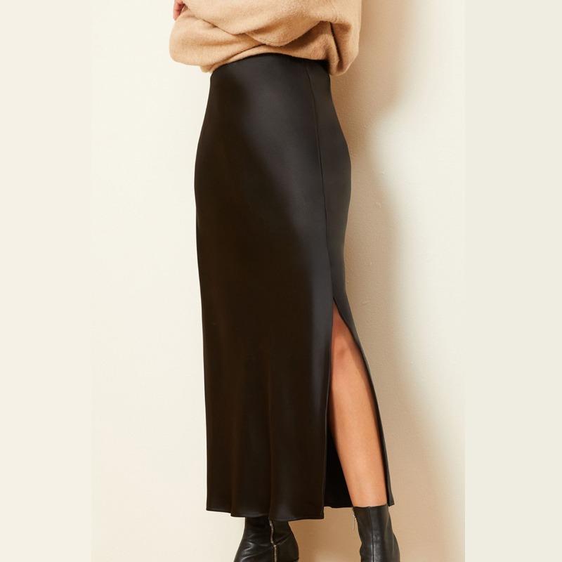 Maxikjol med Slits i Sidan | Elegant Rörelse, Tidlös Stil