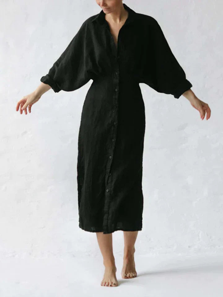 Bia™ | Elegant Dress with Pleats