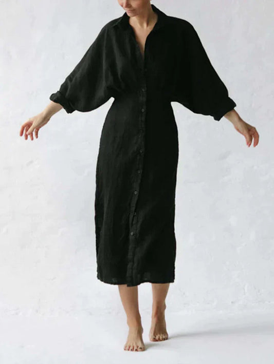 Bia™ | Elegante jurk met plooien