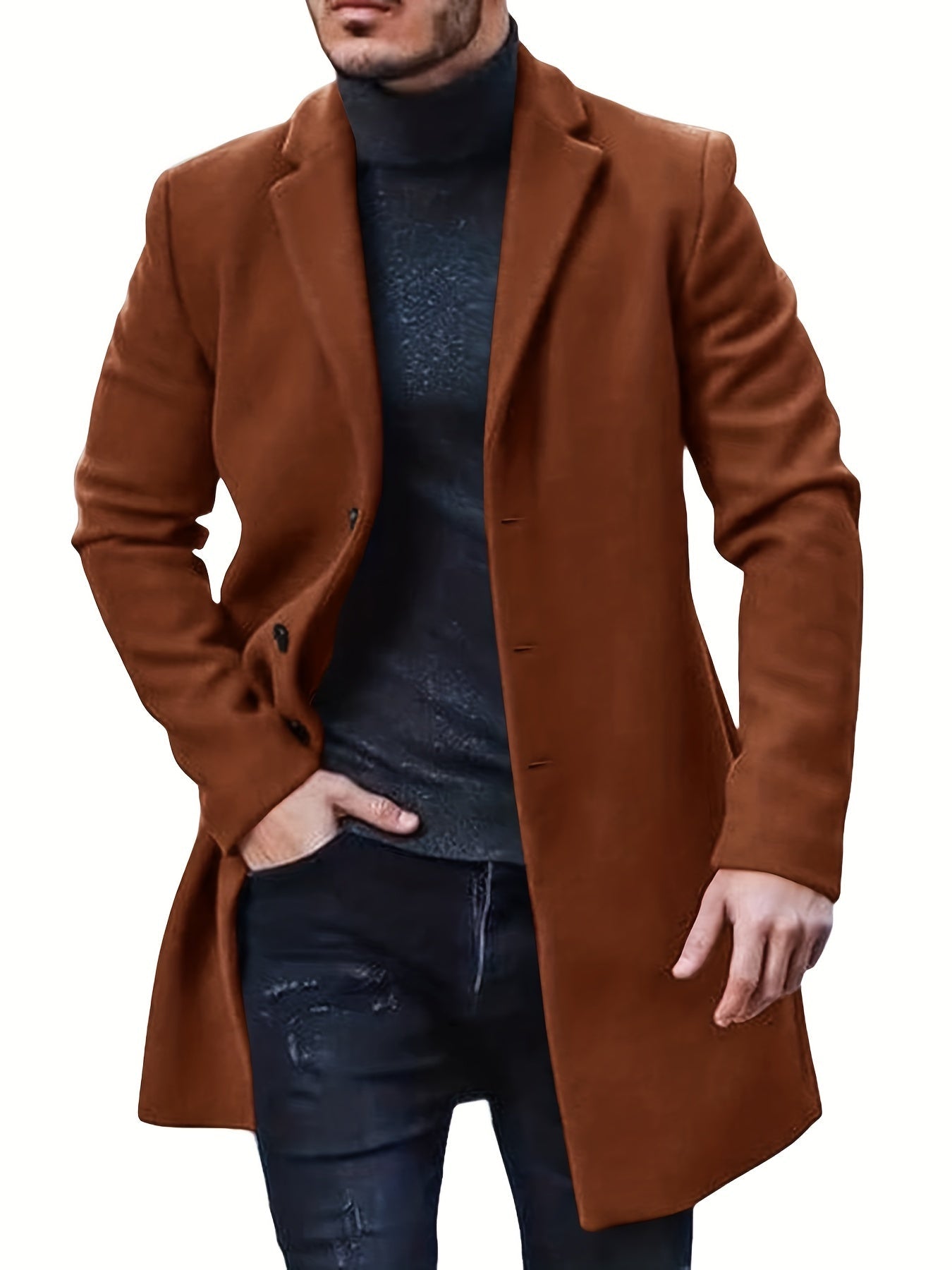 VINCENT™ | Ledig Retro Trench Vinterjakke til Herre