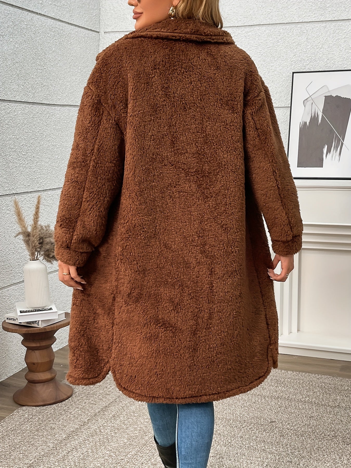 Eloria™ | Elegant Fleece Jacket for Women – Soft, Warm & Stylish