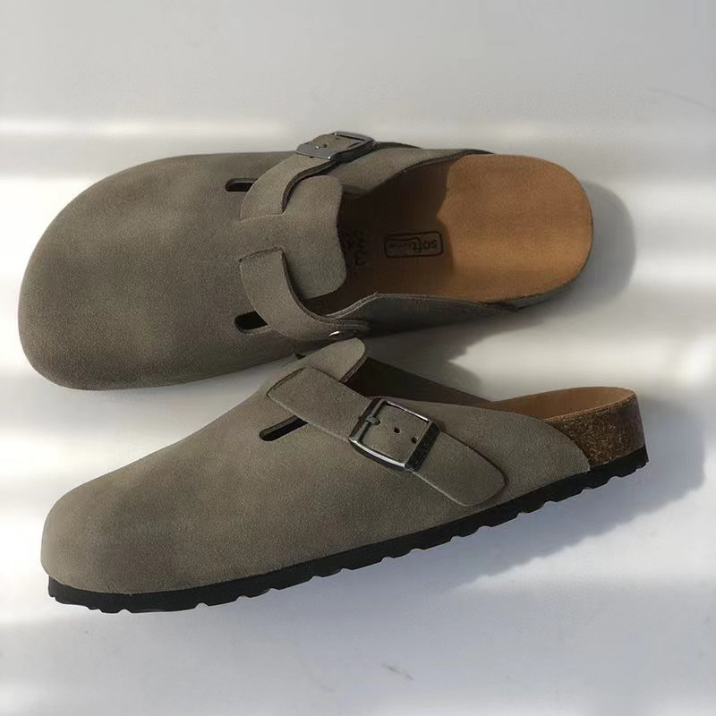 LORÉN™ | Premium Unisex Boston Sandal in Genuine Leather