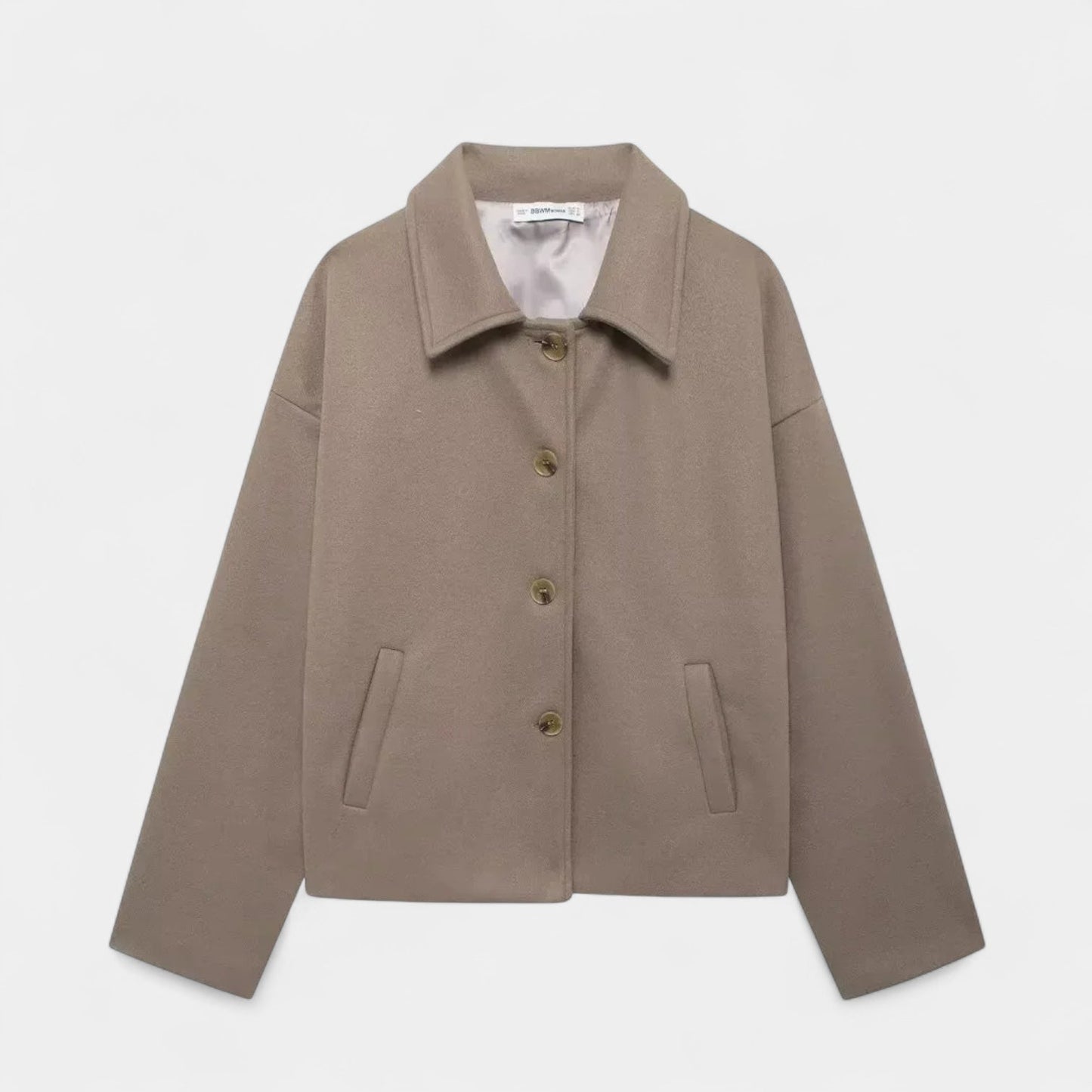 Vilhelmina | Elegant Single-Breasted Women's Coat with Light Padding