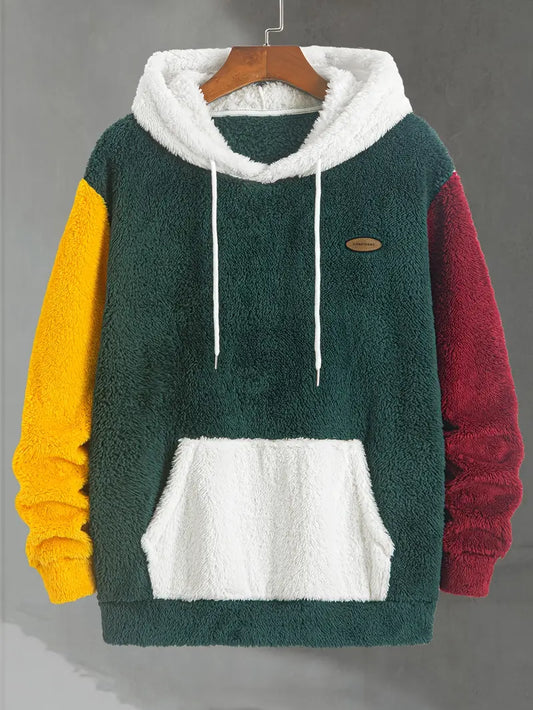 Kaelros Sweat à capuche confortable pour homme – Parfait pour le superposition et la détente