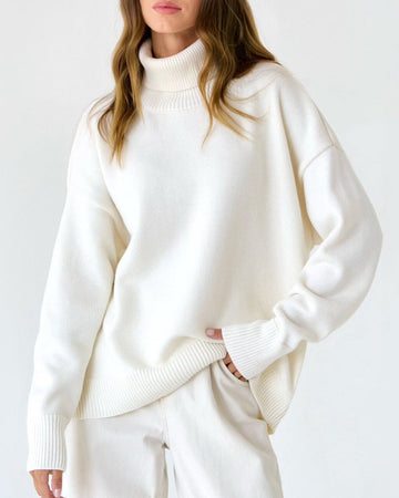NOREA™ | Casual Polo Collar Knitted Sweater for Women