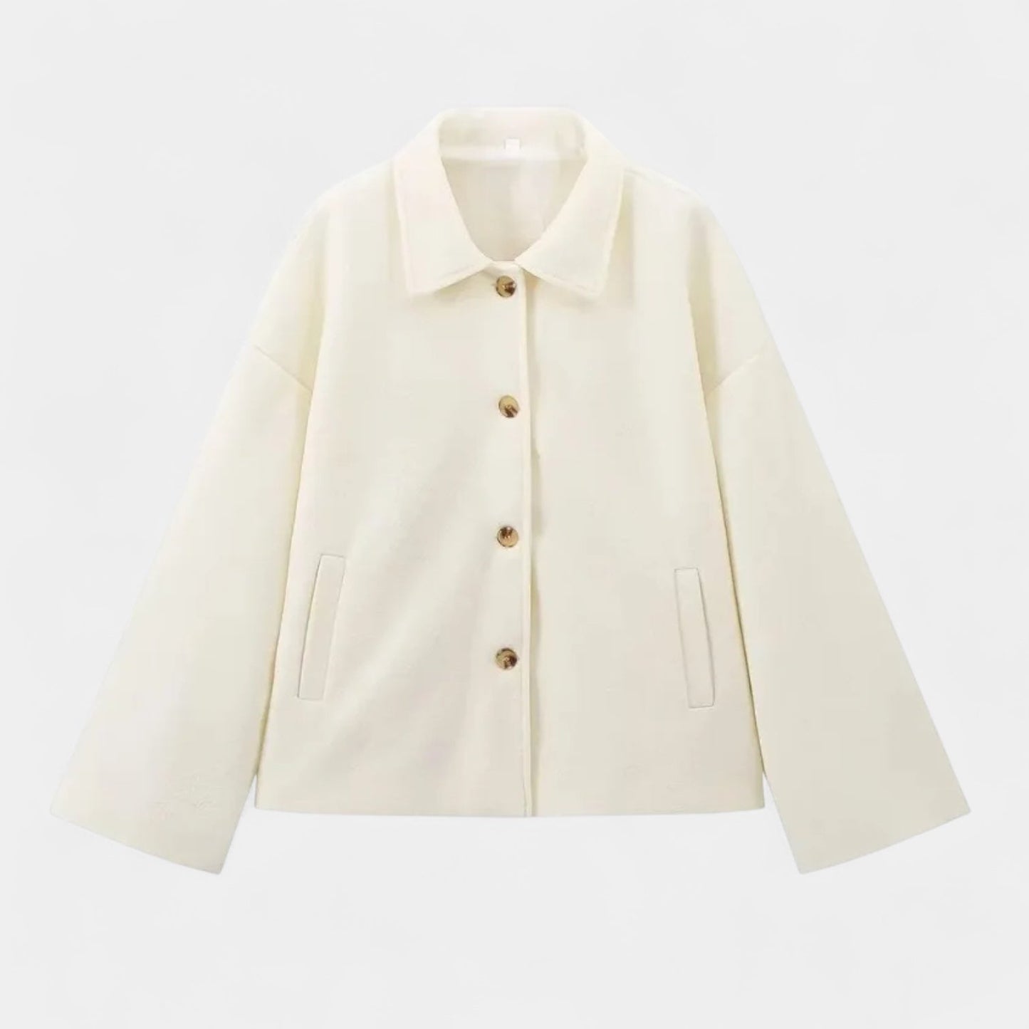Vilhelmina | Elegant Single-Breasted Women's Coat with Light Padding