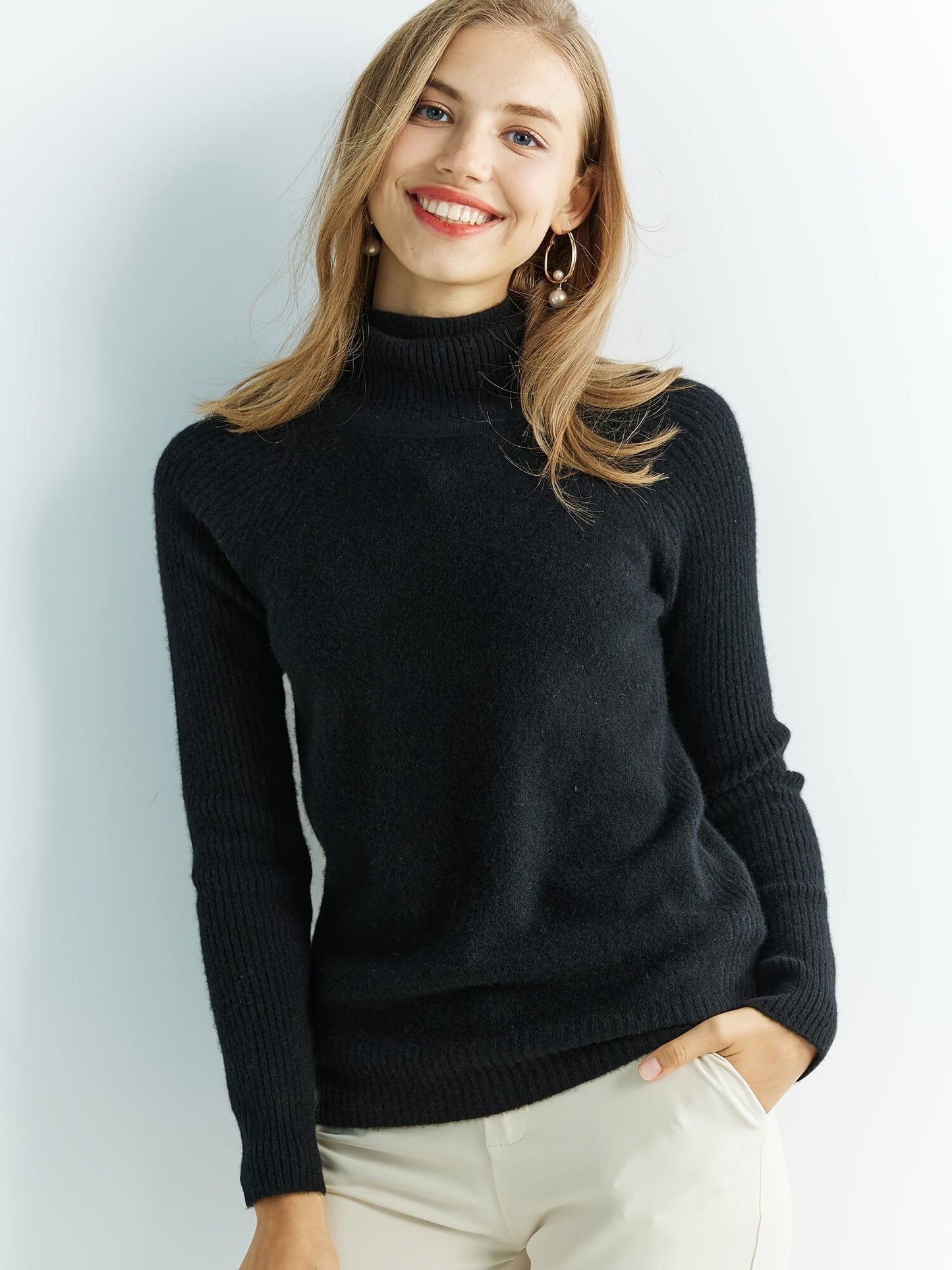 Ronja Sweater in Merino Wool – Luxurious Knitted Women's Sweater