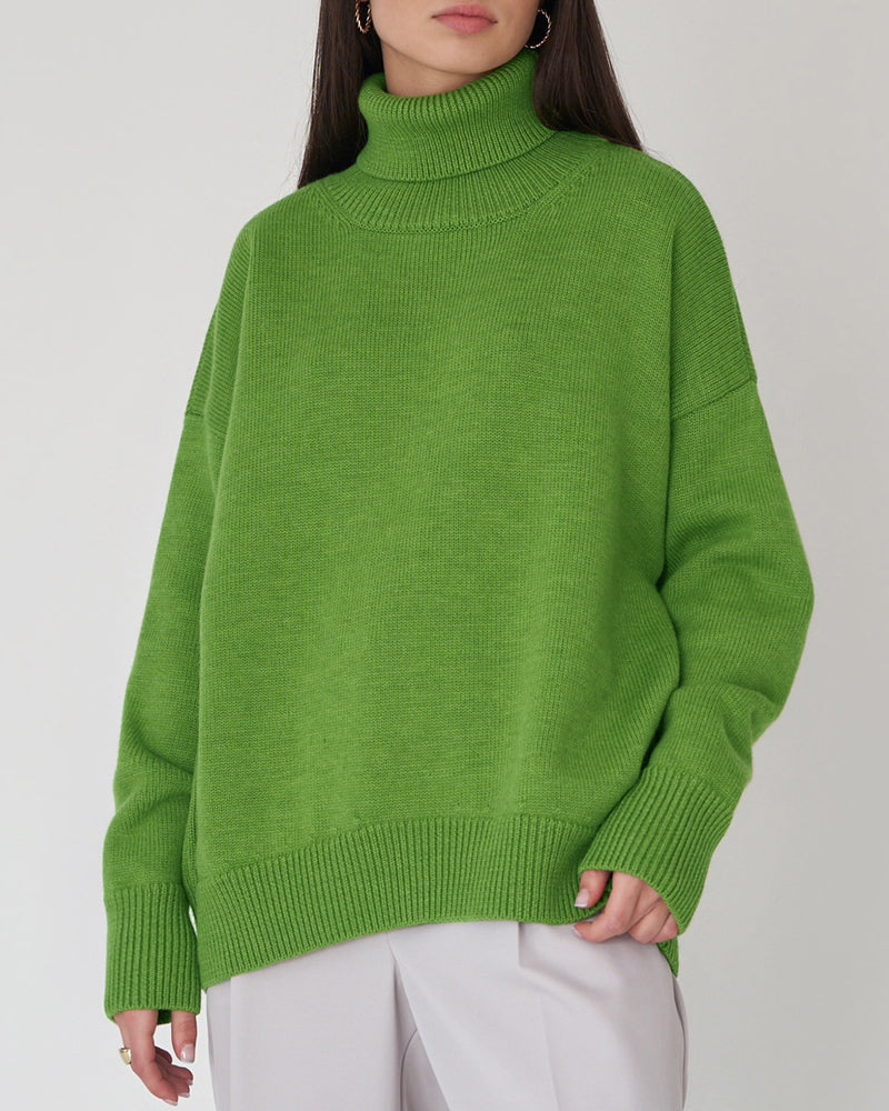 NOREA™ | Casual Polo Collar Knitted Sweater for Women