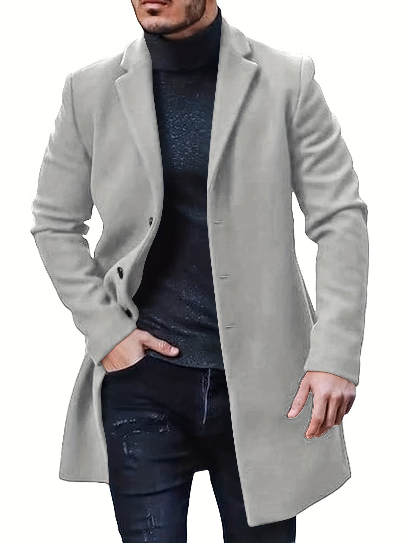 VINCENT™ | Ledig Retro Trench Vinterjakke til Herre