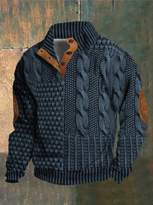Vaughn Elegant Casual Sweater – Stilfuld strikket sweater til mænd
