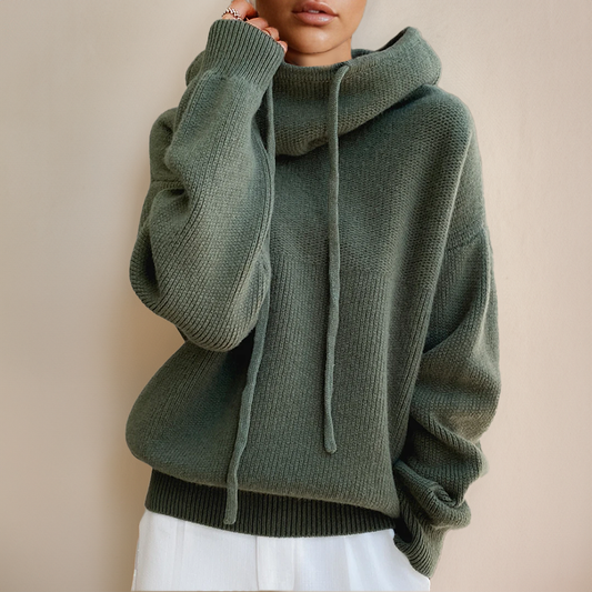 Alfhild Merino Turtleneck Sweater – High-Quality Women's Sweater