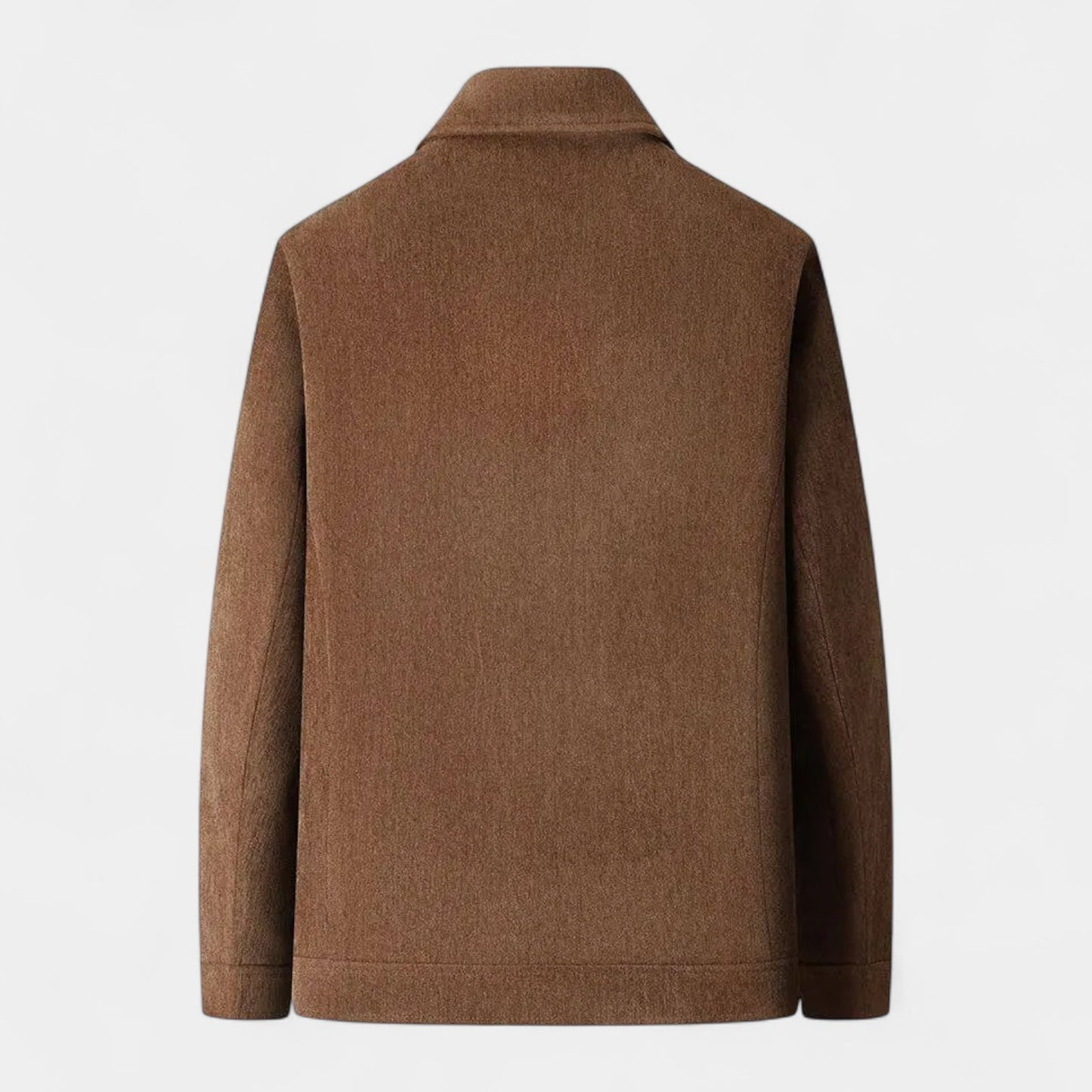 Norrskenberg™ | Herr Texturerad Harrington-Överskjorta | Tidlös &amp; Mångsidig Design