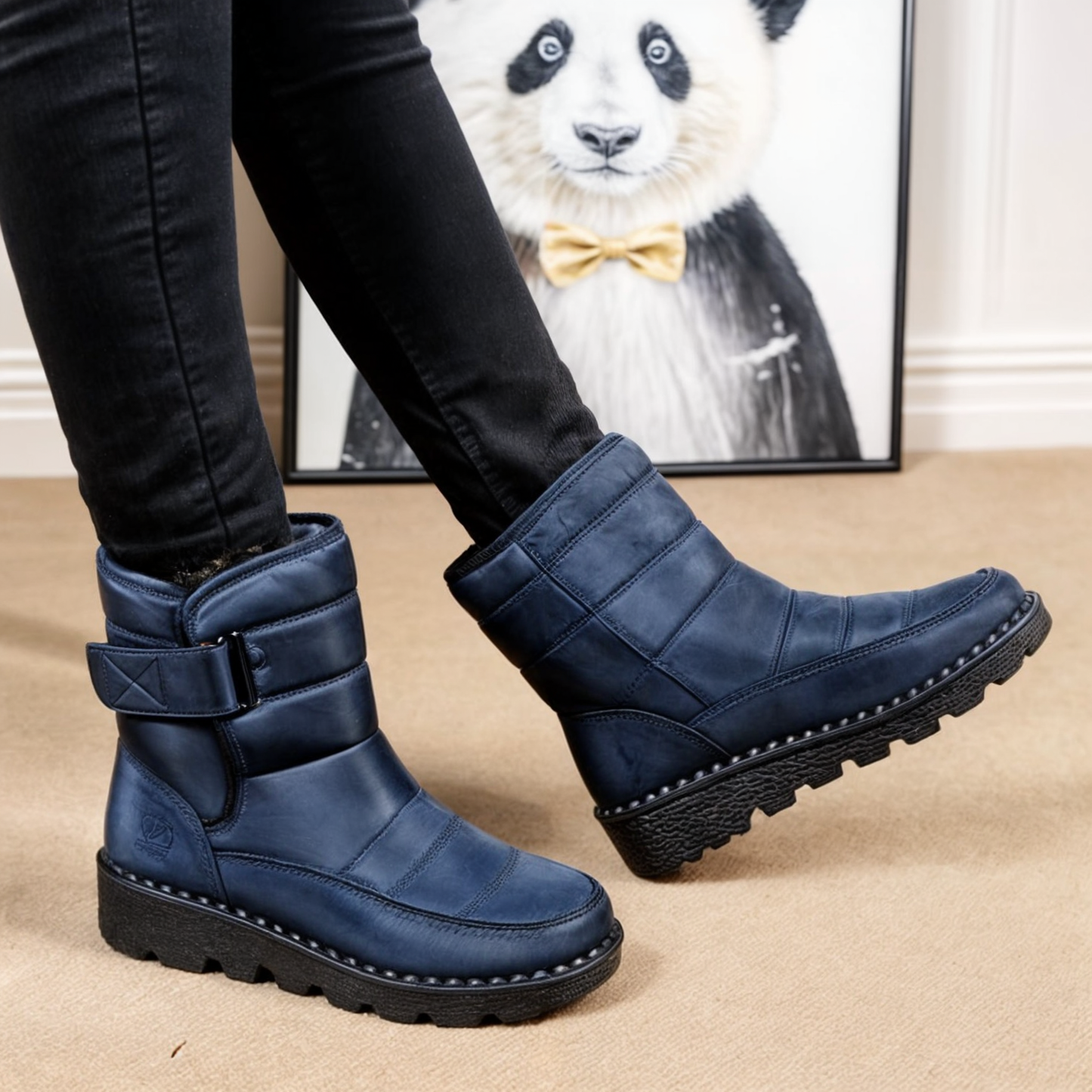 Norrskenberg™ | Non-slip Waterproof Snow Boots for Women | Winter-ready Comfort & Style