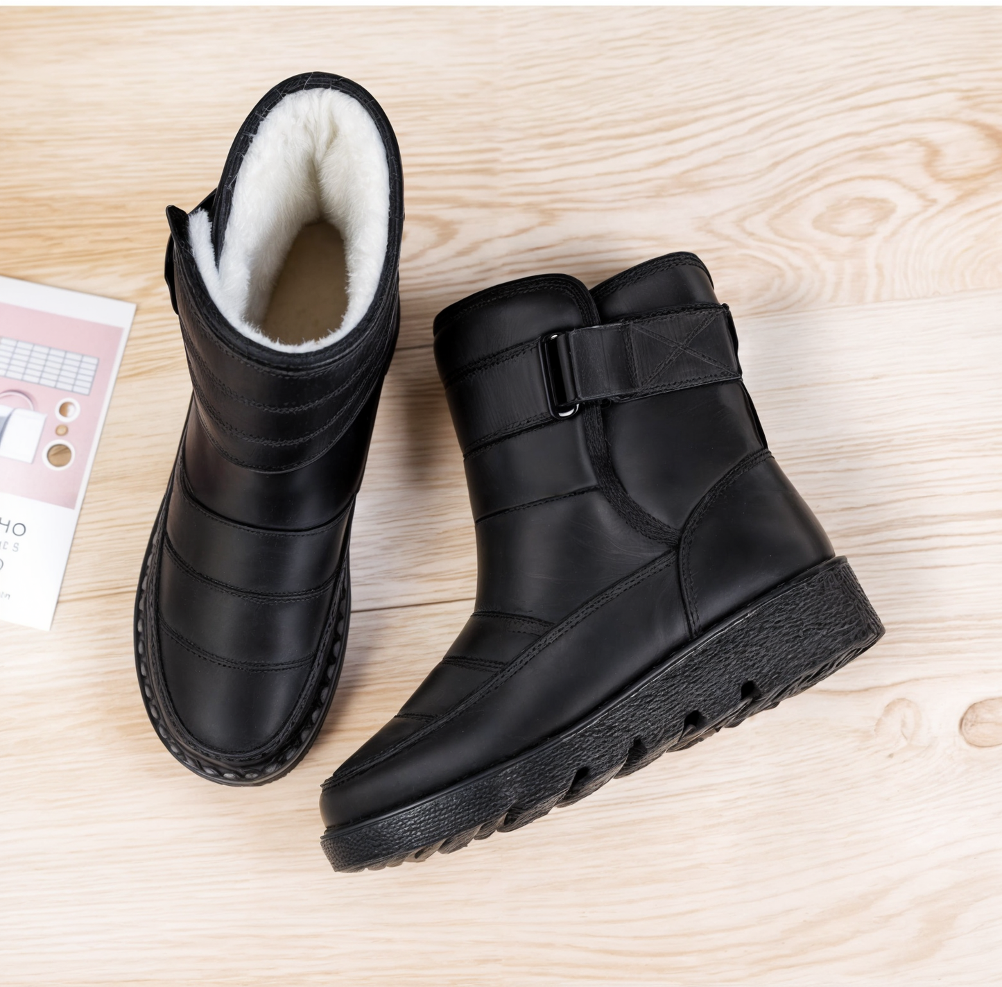 Norrskenberg™ | Non-slip Waterproof Snow Boots for Women | Winter-ready Comfort & Style