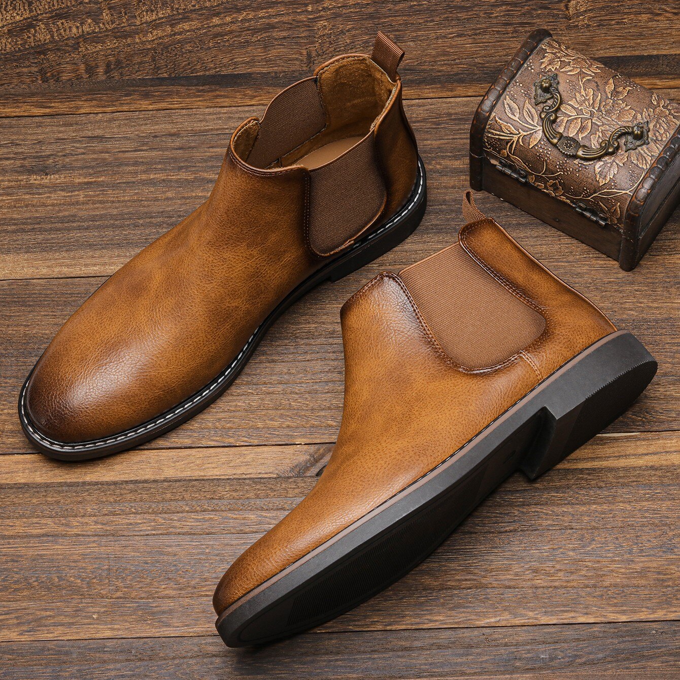 Henrik™ | Chelsea Leather Boots for Men