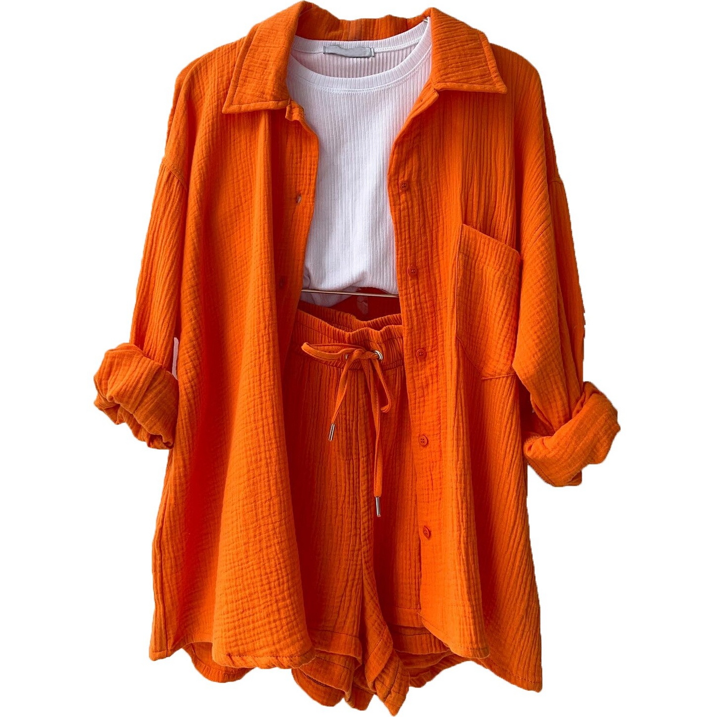 Marlène | Airy Lounge Set in Muslin for Women