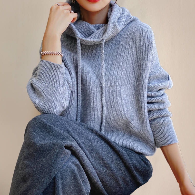 Alfhild Merino rullekravepullover – Højkvalitets dametrøje