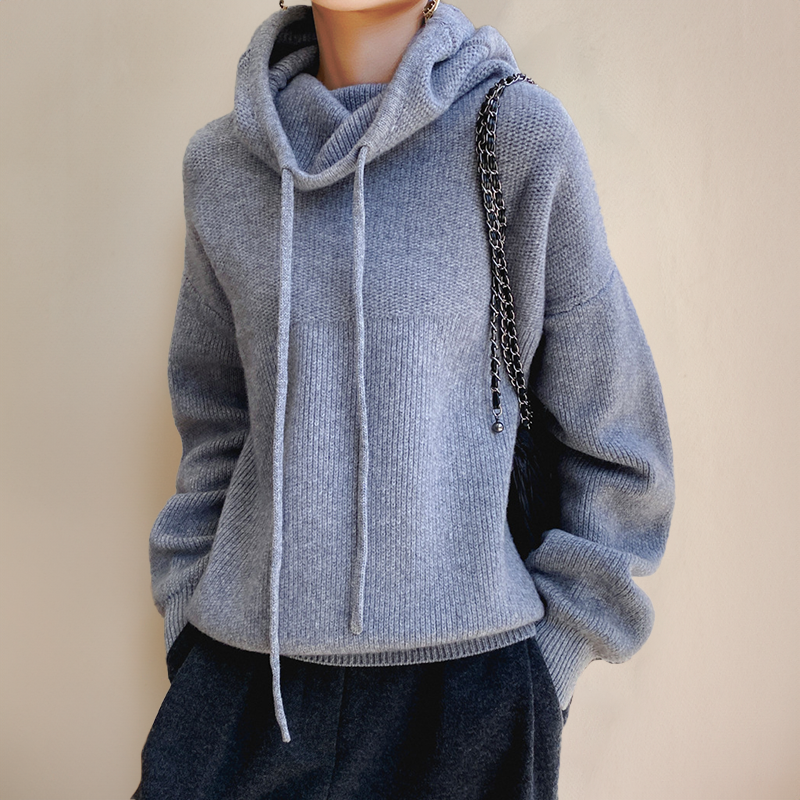 Alfhild Merino rullekravepullover – Højkvalitets dametrøje