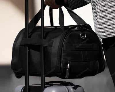 Jacob™ | Large Convertible Travel Bag in Vintage Leather Look