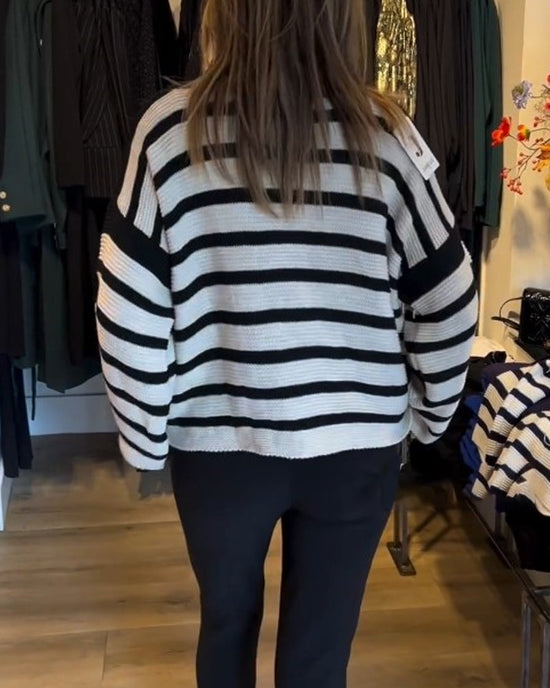 Norelle sweater til kvinder – Casual moderne vinterstrikket sweater