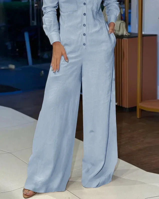 Solene | Stylish Jumpsuit with Long Sleeve