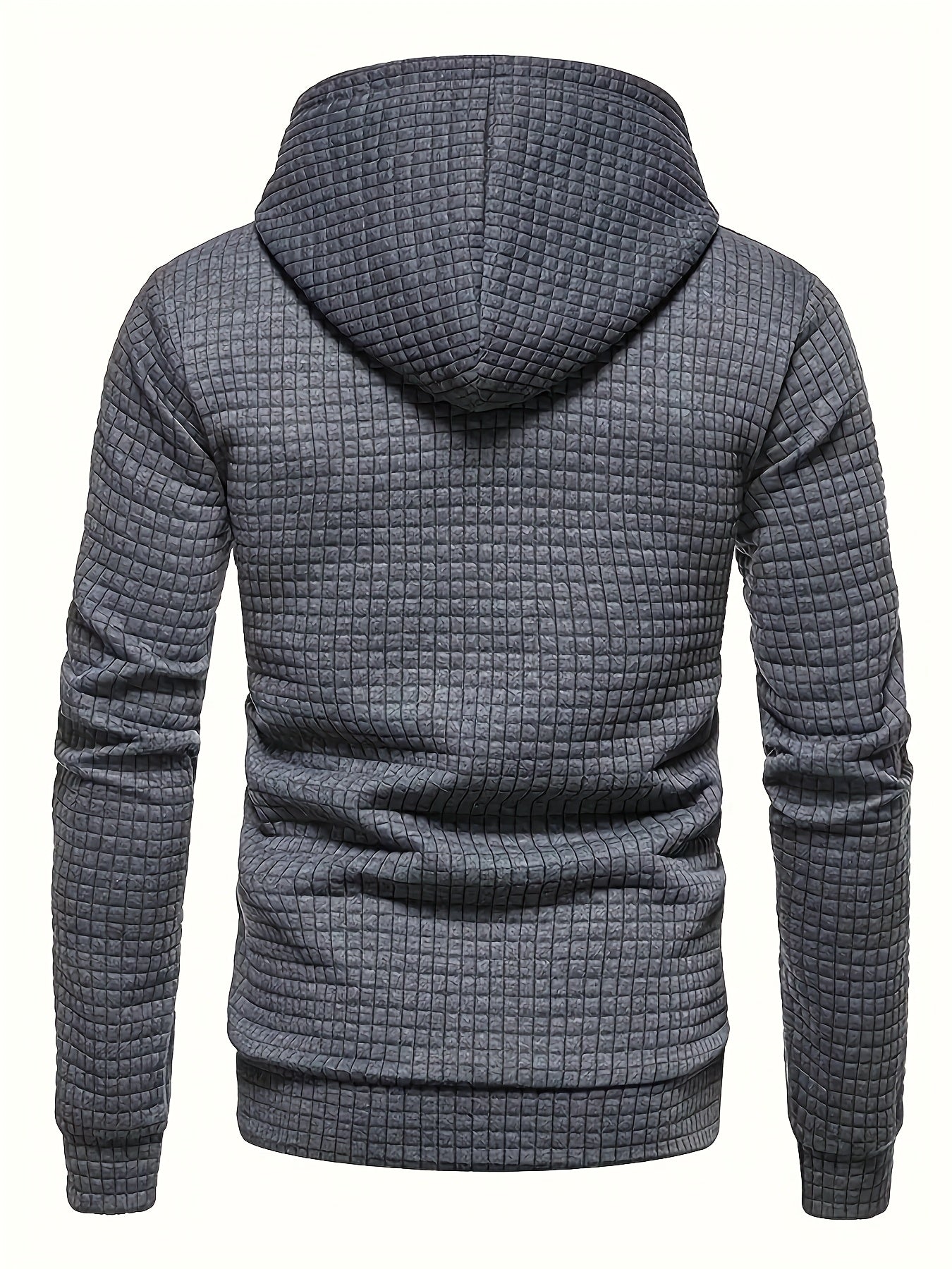 Leon | Varm Strikket Hoodie i Jacquard