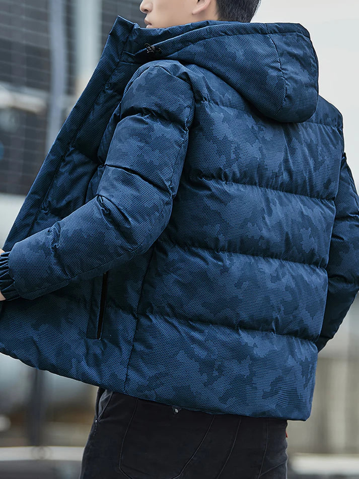 NordCamo™ | Vinterhuvjacka för Herr i Kamouflage