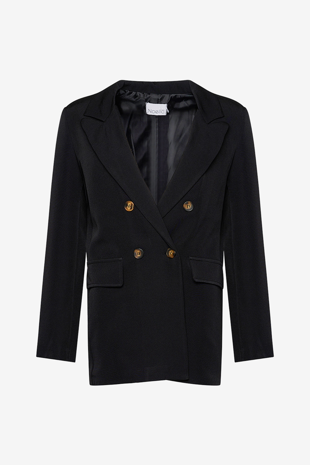 Kerstin Forte Blazer 22 Svart – Elegant Skräddarsydd Damblazer