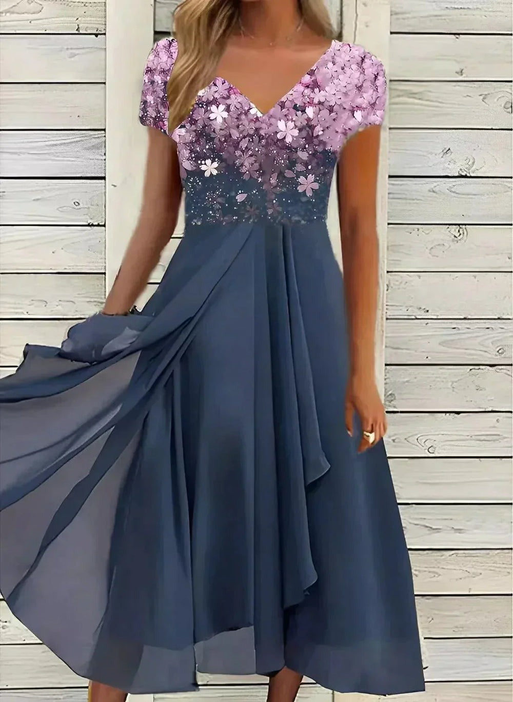 Celestina | Elegant Dress with Stretch and Timeless Glamour