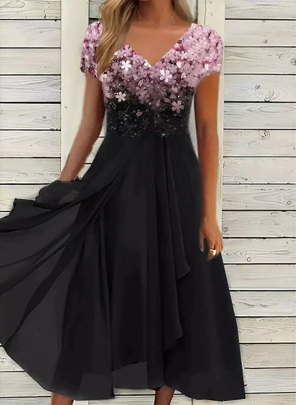 Celestina | Elegant Dress with Stretch and Timeless Glamour