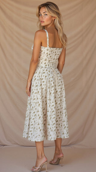 Iselina | Bustier Dress with Defined Waist & Elegant Silhouette