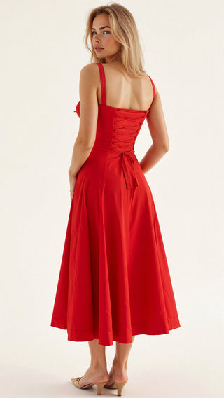 Iselina | Bustier Dress with Defined Waist & Elegant Silhouette