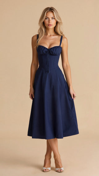 Iselina | Bustier Dress with Defined Waist & Elegant Silhouette