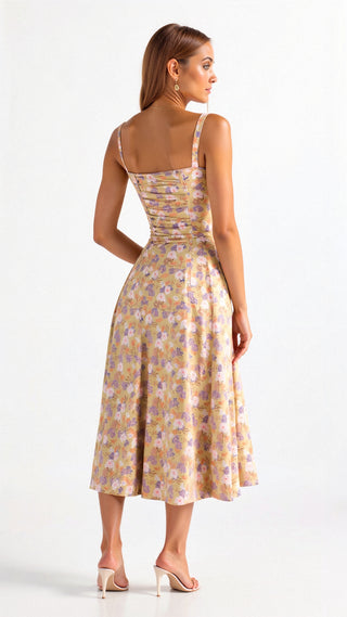 Iselina | Bustier Dress with Defined Waist & Elegant Silhouette