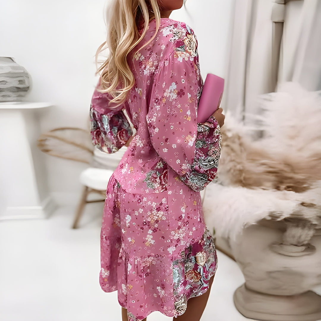 Saphira | Boho Dress in Soft Polyester Blend