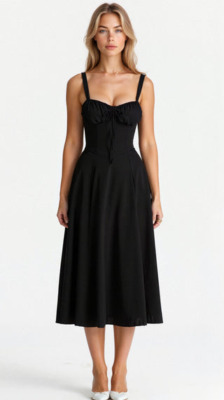 Iselina | Bustier Dress with Defined Waist & Elegant Silhouette