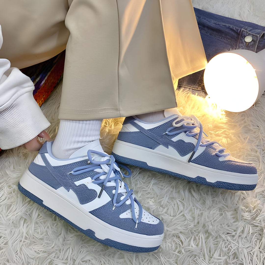 Elira | Åndbare Sneakers i Mesh med Moderne Design