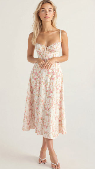 Iselina | Bustier Dress with Defined Waist & Elegant Silhouette