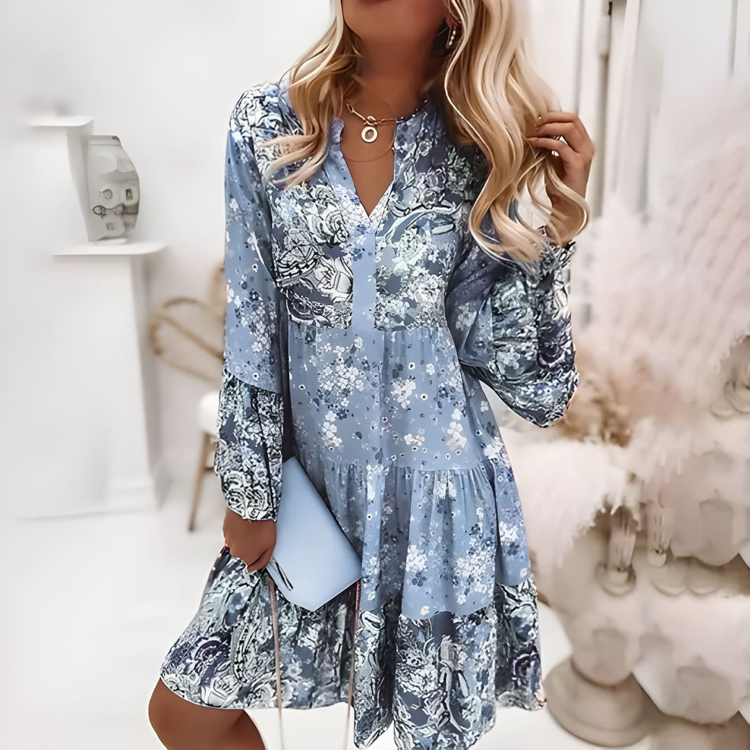Saphira | Boho Dress in Soft Polyester Blend