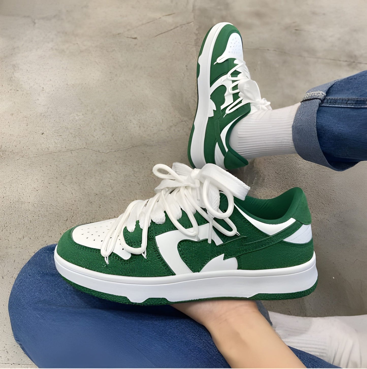 Elira | Åndbare Sneakers i Mesh med Moderne Design