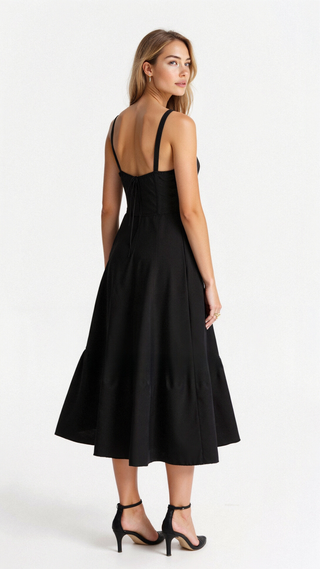Iselina | Bustier Dress with Defined Waist & Elegant Silhouette