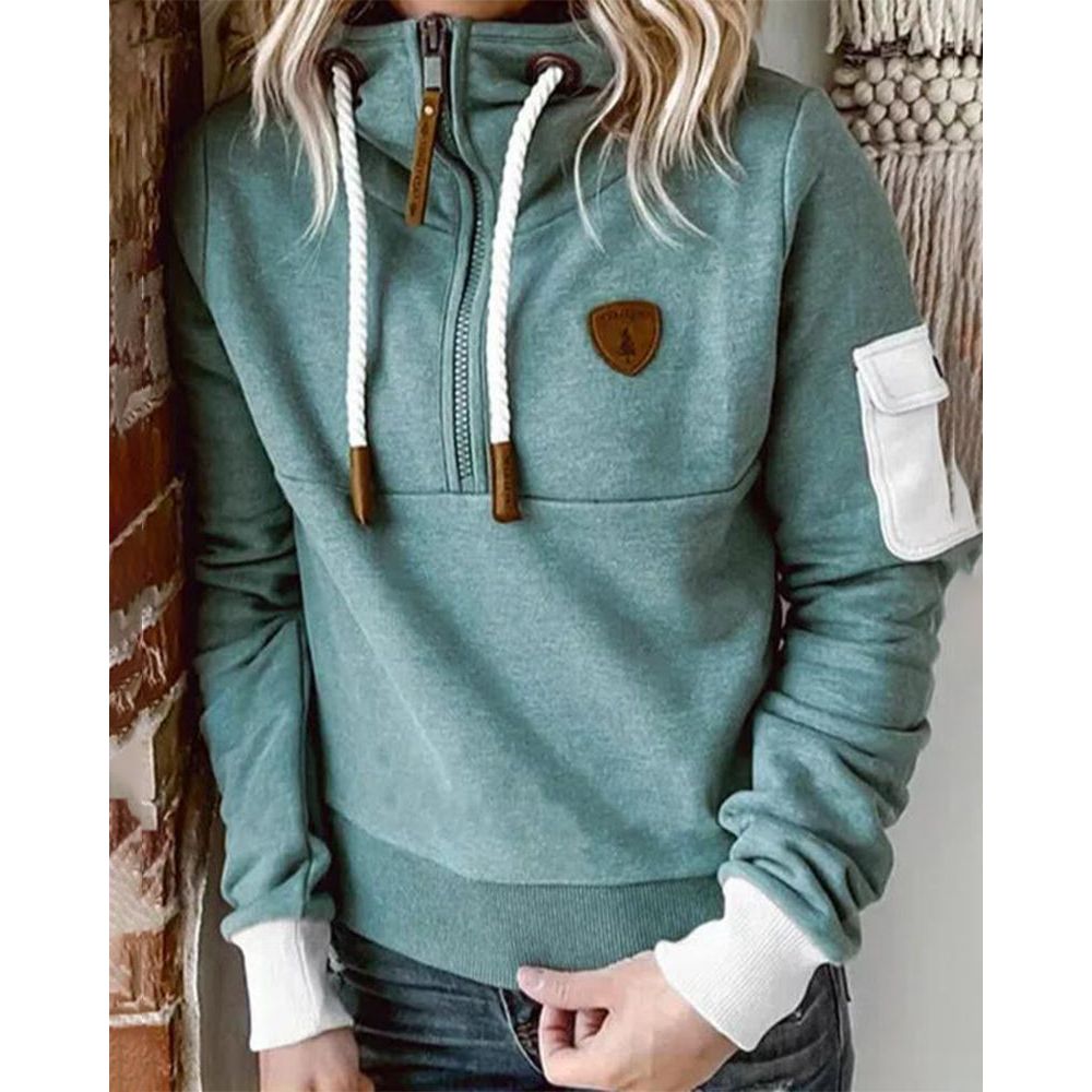 Virellia Long-Sleeved Sweatshirt – Comfortable and Modern Style