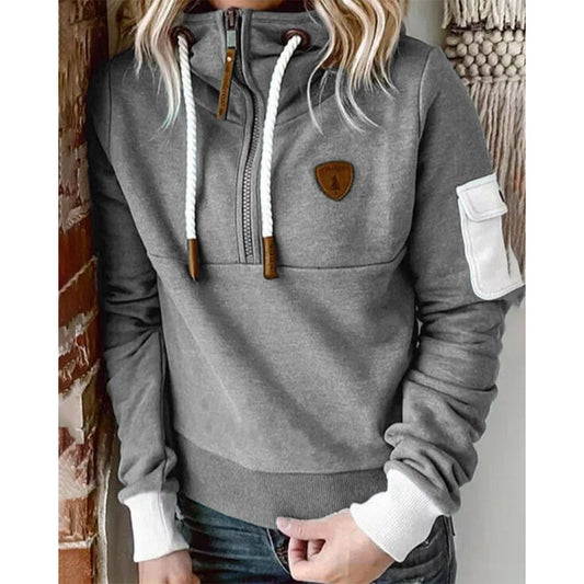 Virellia Long-Sleeved Sweatshirt – Comfortable and Modern Style