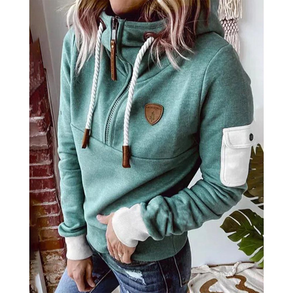 Virellia Long-Sleeved Sweatshirt – Comfortable and Modern Style