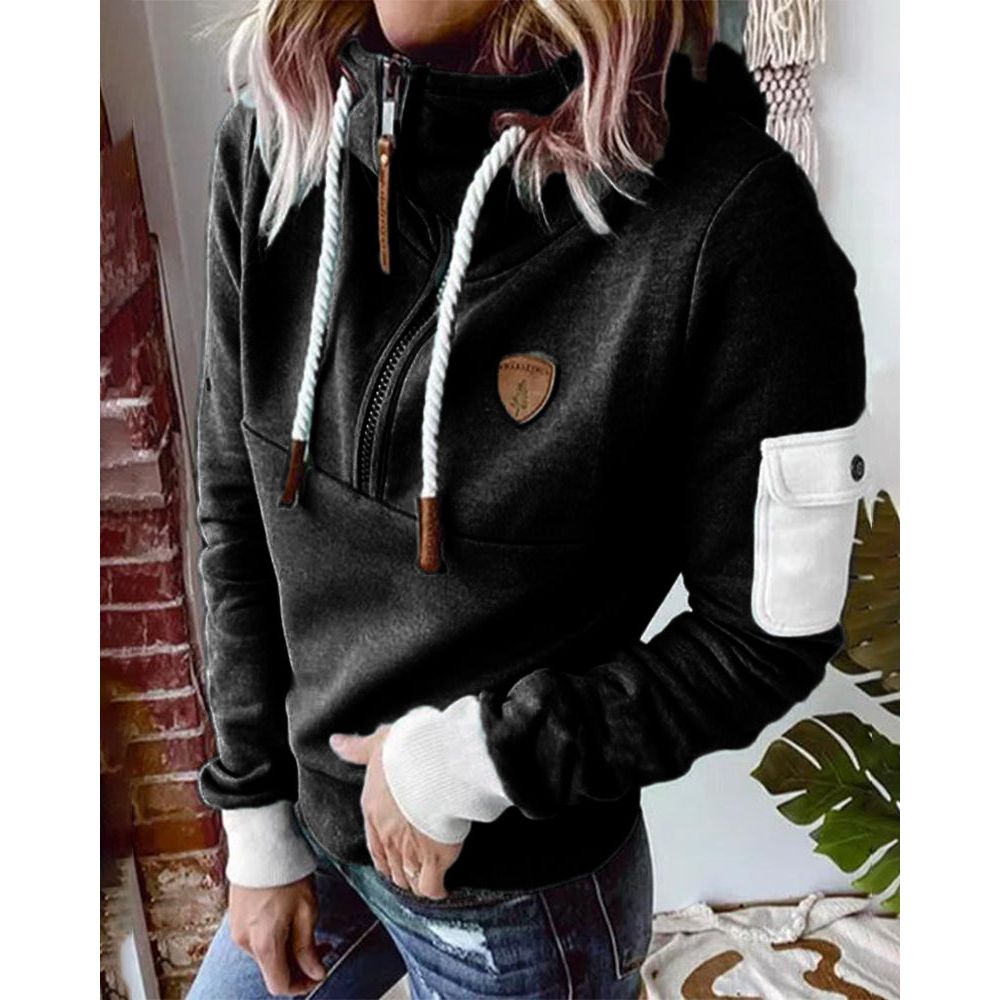 Virellia Long-Sleeved Sweatshirt – Comfortable and Modern Style