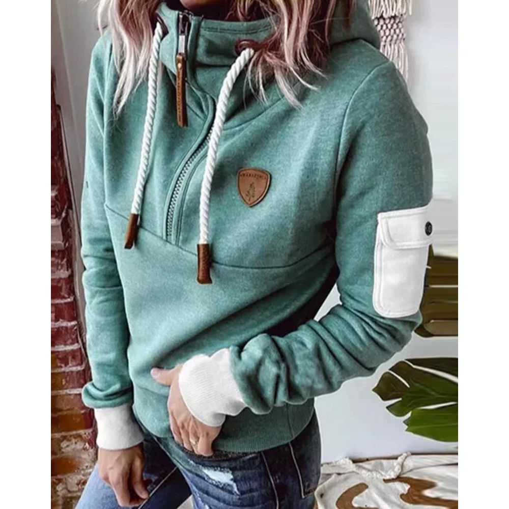 Virellia Long-Sleeved Sweatshirt – Comfortable and Modern Style